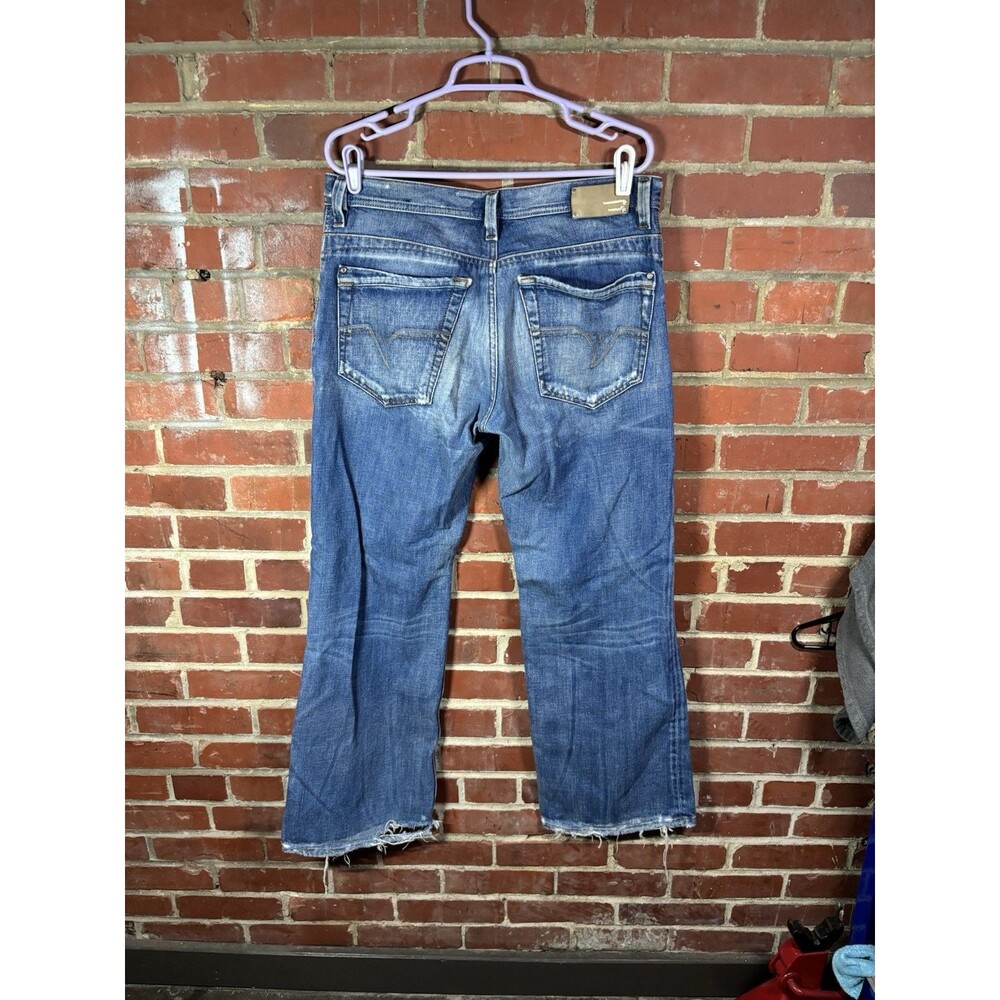 Diesel Larkee Relaxed Denim Jeans Straight Faded Button Fly Mens Size 33